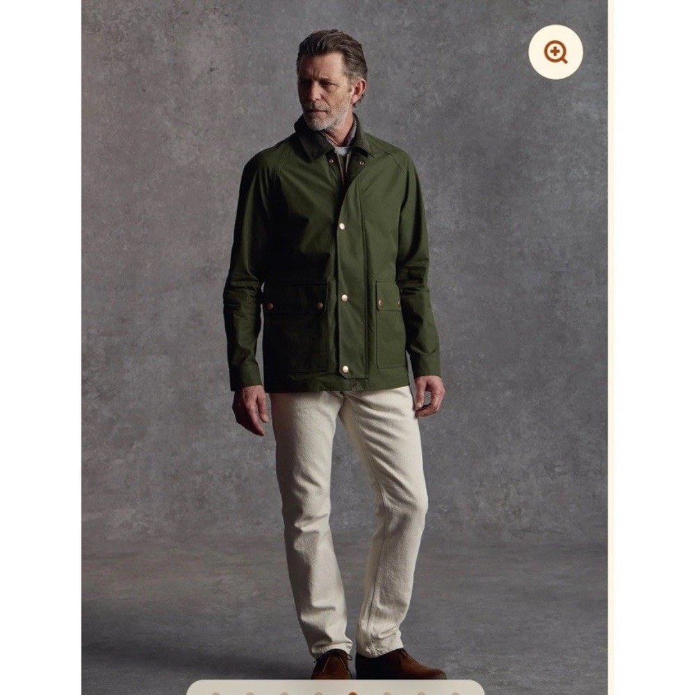 Private White VC Field Agent Olive Green Ventile Chore Jacket  Size 7 XXL